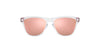 Oakley Junior Frogskins XXS OJ9009 Matte Clear/Prizm Rose Gold Mirror #colour_matte-clear-prizm-rose-gold-mirror