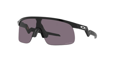 Oakley Junior Resistor OJ9010 Polished Black/Prizm Grey #colour_polished-black-prizm-grey