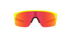 Oakley Junior Resistor OJ9010 Tennis Ball Yellow/Prizm Ruby Mirror #colour_tennis-ball-yellow-prizm-ruby-mirror