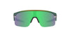 Oakley Junior Resistor OJ9010 Matte Silver/Green Colorshift/Prizm Jade Mirror #colour_matte-silver-green-colorshift-prizm-jade-mirror