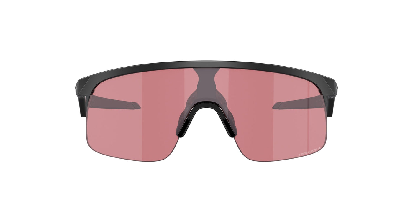 Oakley Junior Resistor OJ9010 Matte Black/Prizm Dark Golf Mirror #colour_matte-black-prizm-dark-golf-mirror