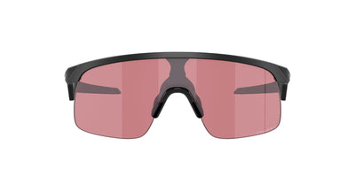 Oakley Junior Resistor OJ9010 Matte Black/Prizm Dark Golf Mirror #colour_matte-black-prizm-dark-golf-mirror