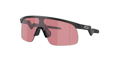 Oakley Junior Resistor OJ9010 Matte Black/Prizm Dark Golf Mirror #colour_matte-black-prizm-dark-golf-mirror