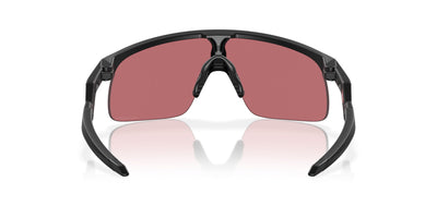 Oakley Junior Resistor OJ9010 Matte Black/Prizm Dark Golf Mirror #colour_matte-black-prizm-dark-golf-mirror