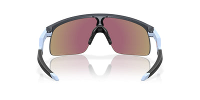Oakley Junior Resistor OJ9010 Blue Steel/Prizm Sapphire Mirror #colour_blue-steel-prizm-sapphire-mirror