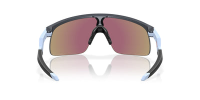 Oakley Junior Resistor OJ9010 Blue Steel/Prizm Sapphire Mirror #colour_blue-steel-prizm-sapphire-mirror