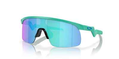 Oakley Junior Resistor OJ9010 Matte Celeste/Prizm Sapphire #colour_matte-celeste-prizm-sapphire