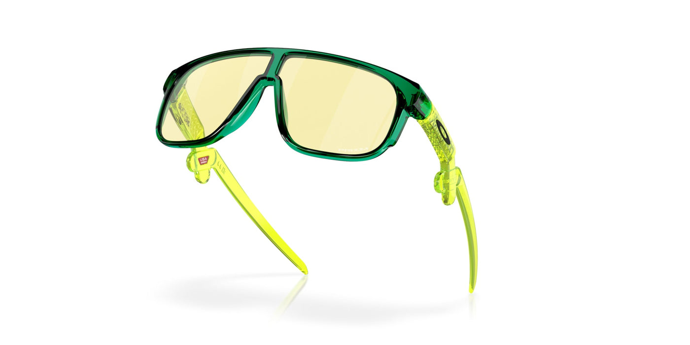 Oakley Junior Inverter OJ9012 Crystal Green/Prizm Gaming Mirror #colour_crystal-green-prizm-gaming-mirror