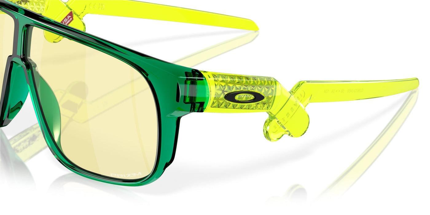 Oakley Junior Inverter OJ9012 Crystal Green/Prizm Gaming Mirror #colour_crystal-green-prizm-gaming-mirror