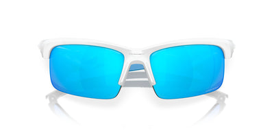 Oakley Junior Capacitor OJ9013 Polished White/Prizm Sapphire #colour_polished-white-prizm-sapphire