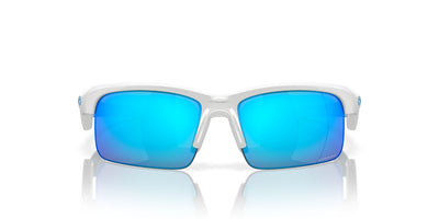 Oakley Junior Capacitor OJ9013 Polished White/Prizm Sapphire #colour_polished-white-prizm-sapphire