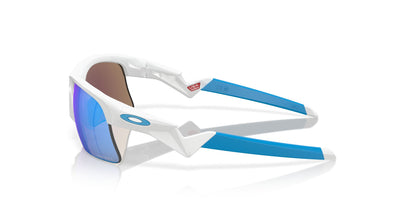 Oakley Junior Capacitor OJ9013 Polished White/Prizm Sapphire #colour_polished-white-prizm-sapphire