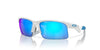 Oakley Junior Capacitor OJ9013 Polished White/Prizm Sapphire #colour_polished-white-prizm-sapphire