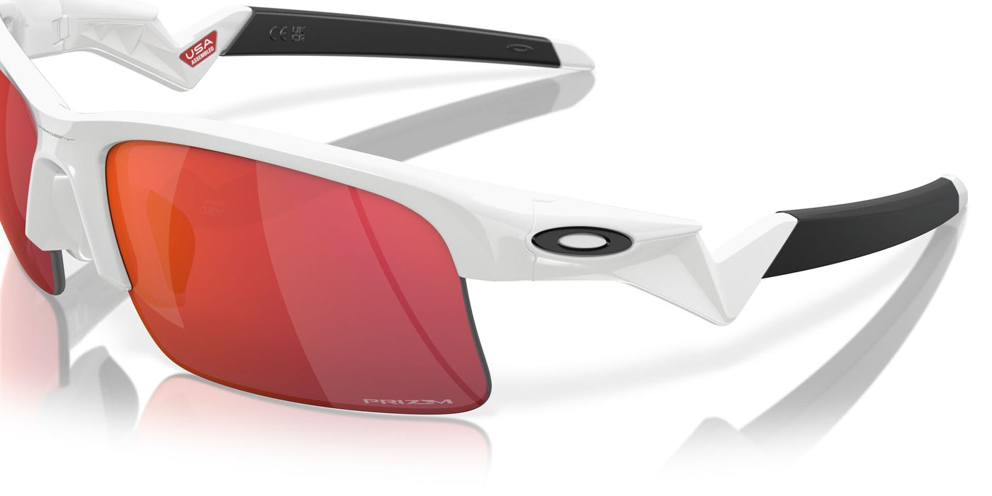 Oakley Junior Capacitor OJ9013 Polished White/Prizm Field #colour_polished-white-prizm-field