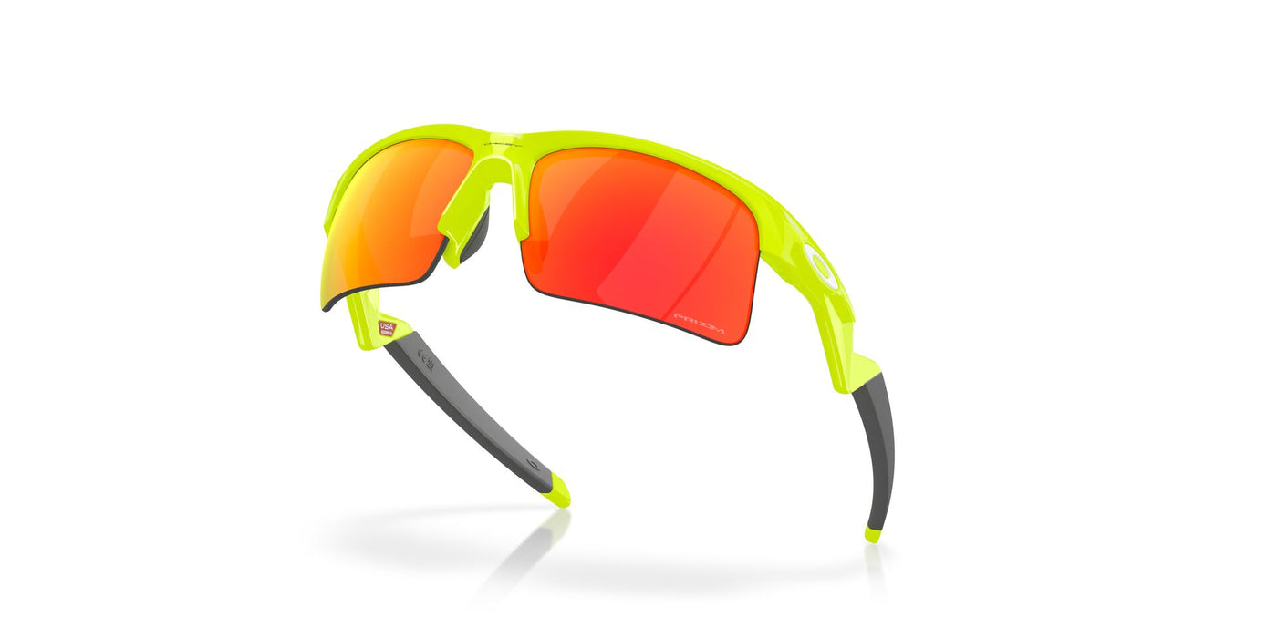 Oakley Junior Capacitor OJ9013 Polished Retina Burn/Prizm Ruby #colour_polished-retina-burn-prizm-ruby