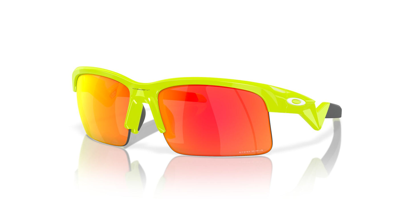 Oakley Junior Capacitor OJ9013 Polished Retina Burn/Prizm Ruby #colour_polished-retina-burn-prizm-ruby