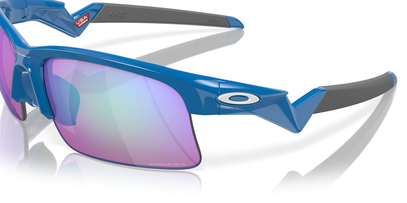 Oakley Junior Capacitor OJ9013 Polished Sapphire/Prizm Golf #colour_polished-sapphire-prizm-golf