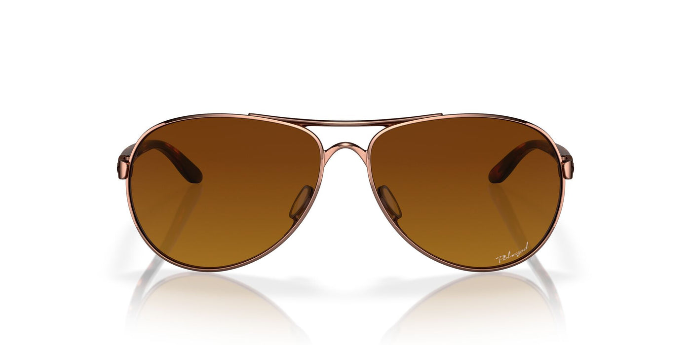 Oakley Feedback OO4079 Rose Gold/Brown Gradient Polarised #colour_rose-gold-brown-gradient-polarised