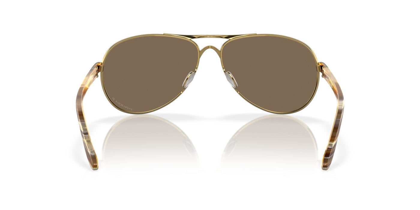 Oakley Feedback OO4079 Polished Gold/Prizm Rose Gold Polarised #colour_polished-gold-prizm-rose-gold-polarised