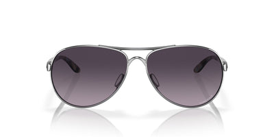 Oakley Feedback OO4079 Polished Chrome/Prizm Grey Gradient #colour_polished-chrome-prizm-grey-gradient