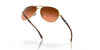 Oakley Feedback OO4079 Polished Gold/Prizm Brown Gradient #colour_polished-gold-prizm-brown-gradient