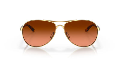 Oakley Feedback OO4079 Polished Gold/Prizm Brown Gradient #colour_polished-gold-prizm-brown-gradient