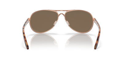 Oakley Feedback OO4079 Satin Rose Gold/Prizm Rose Gold #colour_satin-rose-gold-prizm-rose-gold