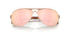 Oakley Feedback OO4079 Satin Rose Gold/Prizm Rose Gold #colour_satin-rose-gold-prizm-rose-gold