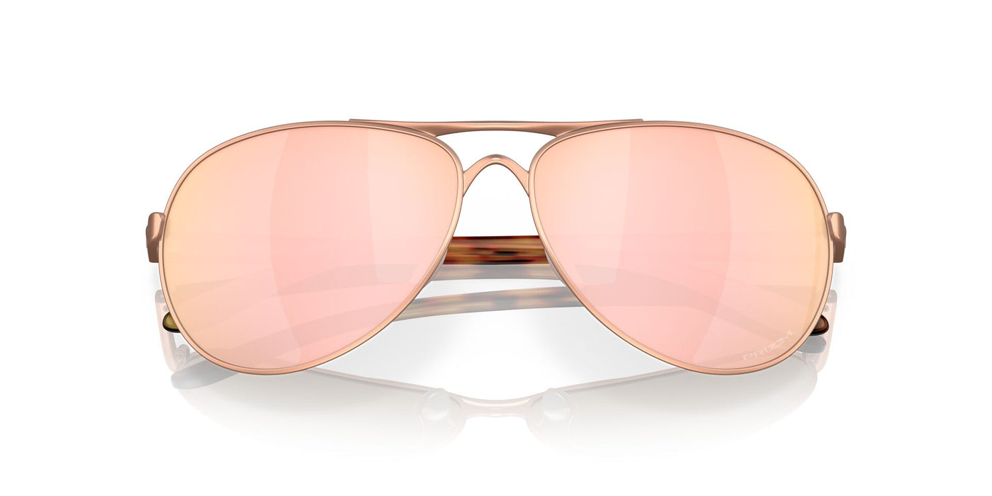 Oakley Feedback OO4079 Satin Rose Gold/Prizm Rose Gold #colour_satin-rose-gold-prizm-rose-gold