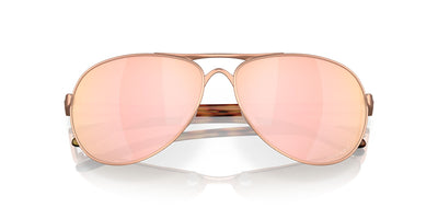 Oakley Feedback OO4079 Satin Rose Gold/Prizm Rose Gold #colour_satin-rose-gold-prizm-rose-gold