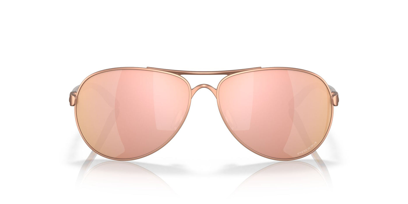 Oakley Feedback OO4079 Satin Rose Gold/Prizm Rose Gold #colour_satin-rose-gold-prizm-rose-gold