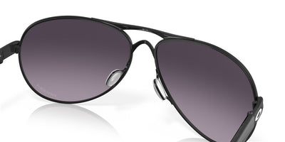 Oakley Feedback OO4079 Satin Black/Prizm Grey Gradient #colour_satin-black-prizm-grey-gradient