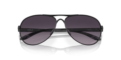 Oakley Feedback OO4079 Satin Black/Prizm Grey Gradient #colour_satin-black-prizm-grey-gradient