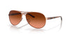 Oakley Feedback OO4079 Rose Gold/Prizm Brown Gradient #colour_rose-gold-prizm-brown-gradient