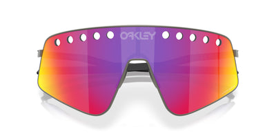 Oakley Sutro TI Sweep OO6025 Matte Gunmetal/Prizm Road #colour_matte-gunmetal-prizm-road