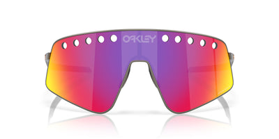 Oakley Sutro TI Sweep OO6025 Matte Gunmetal/Prizm Road #colour_matte-gunmetal-prizm-road
