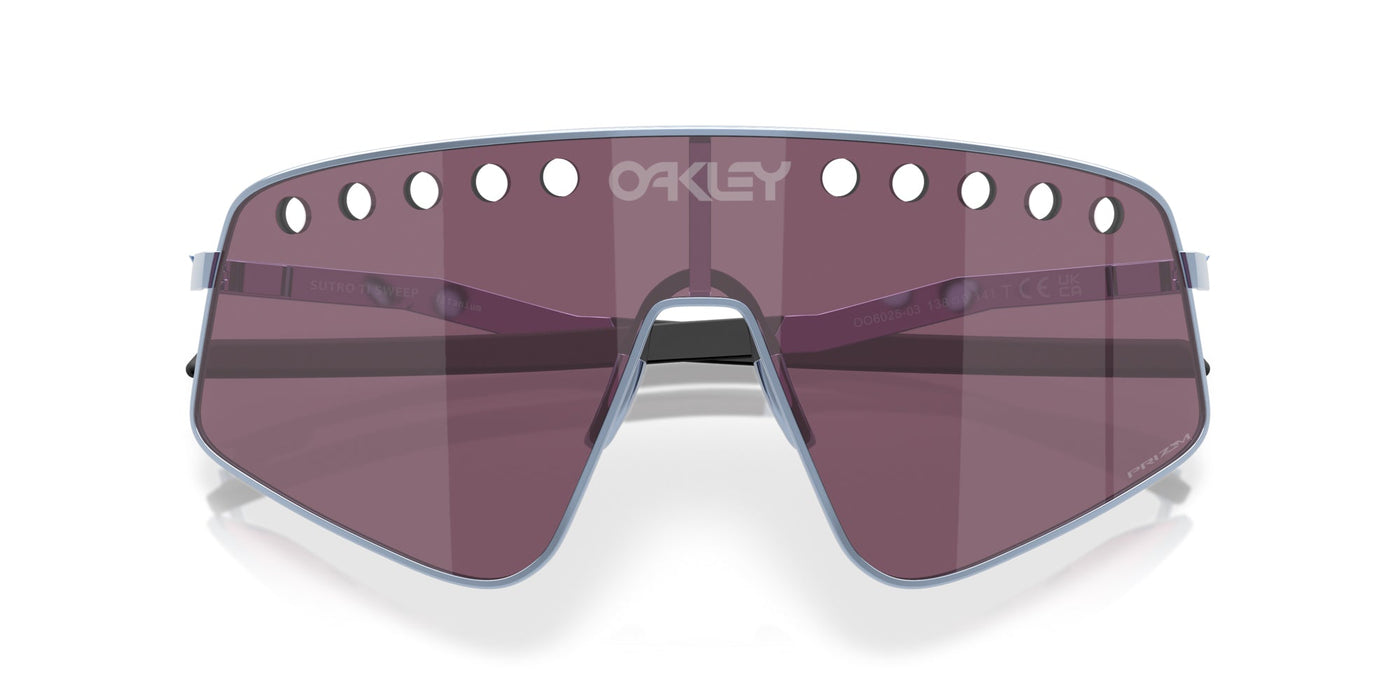 Oakley Sutro TI Sweep OO6025 Polished Stonewash/Prizm Road Black #colour_polished-stonewash-prizm-road-black