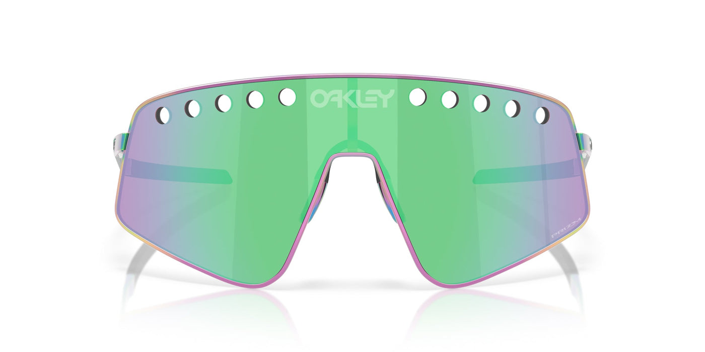 Oakley Sutro TI Sweep OO6025 Polished Oil Slick/Prizm Road Jade #colour_polished-oil-slick-prizm-road-jade