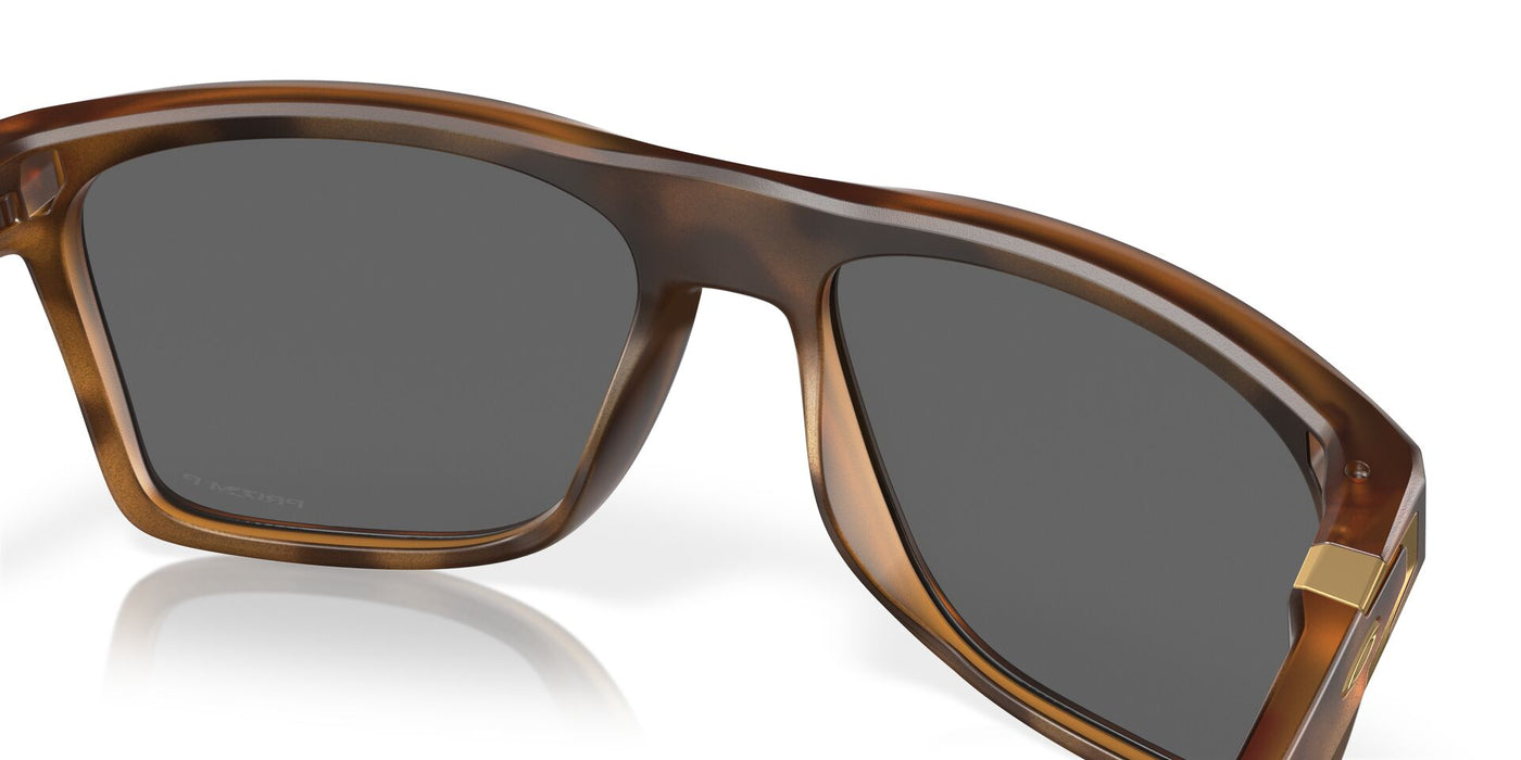 Oakley Leffingwell OO9100 Matte Brown Tortoise/Prizm Black Polarised #colour_matte-brown-tortoise-prizm-black-polarised