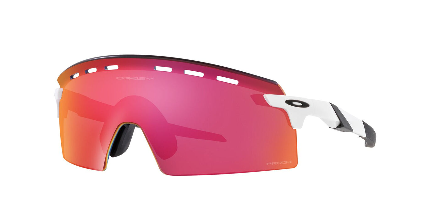 Oakley Encoder Strike Vented OO9235 Polished White/Prizm Field #colour_polished-white-prizm-field