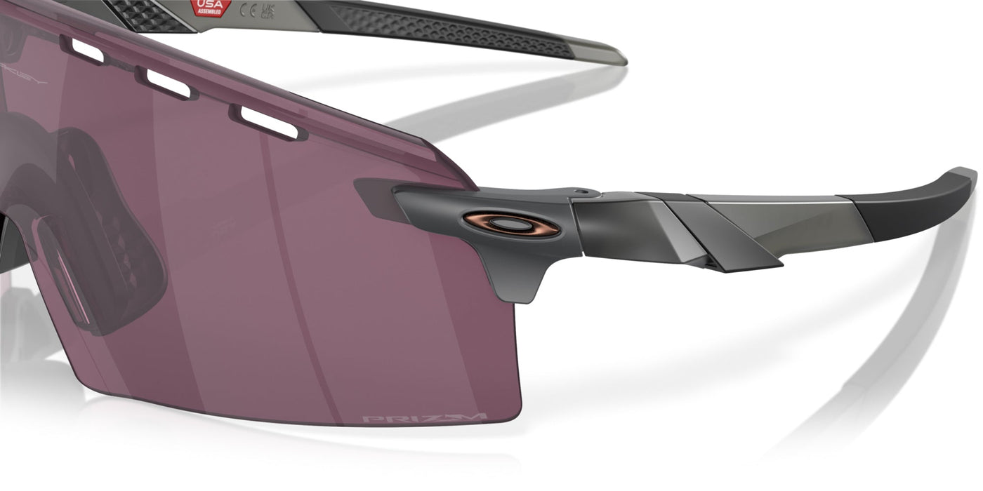 Oakley Encoder Strike Vented OO9235 Matte Grey Smoke/Prizm Road Black #colour_matte-grey-smoke-prizm-road-black