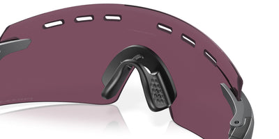 Oakley Encoder Strike Vented OO9235 Matte Grey Smoke/Prizm Road Black #colour_matte-grey-smoke-prizm-road-black