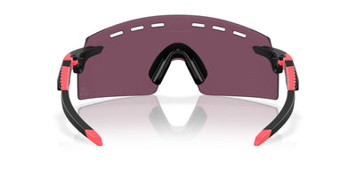 Oakley Encoder Strike Vented OO9235 Pink Stripes/Prizm Road Black #colour_pink-stripes-prizm-road-black