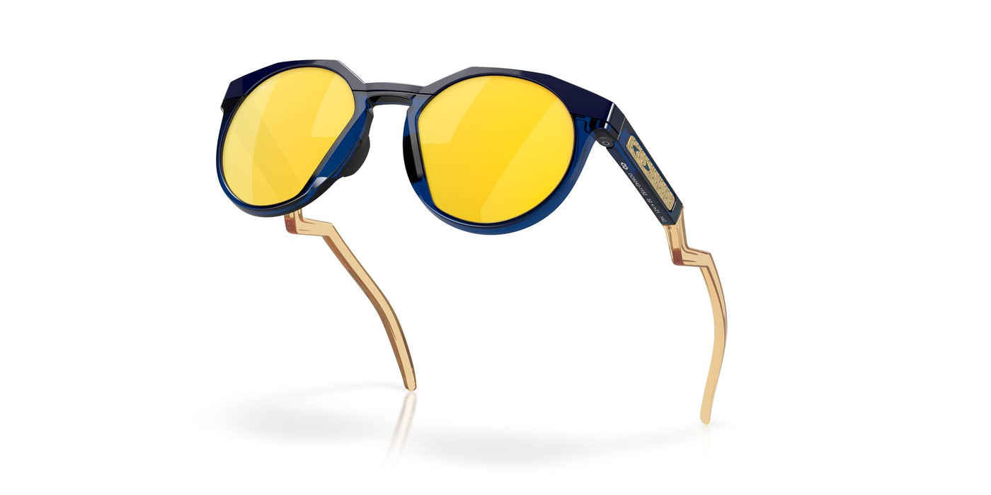 Oakley HSTN OO9242 Navy/Transparent Blue/Prizm 24K Polarised #colour_navy-transparent-blue-prizm-24k-polarised