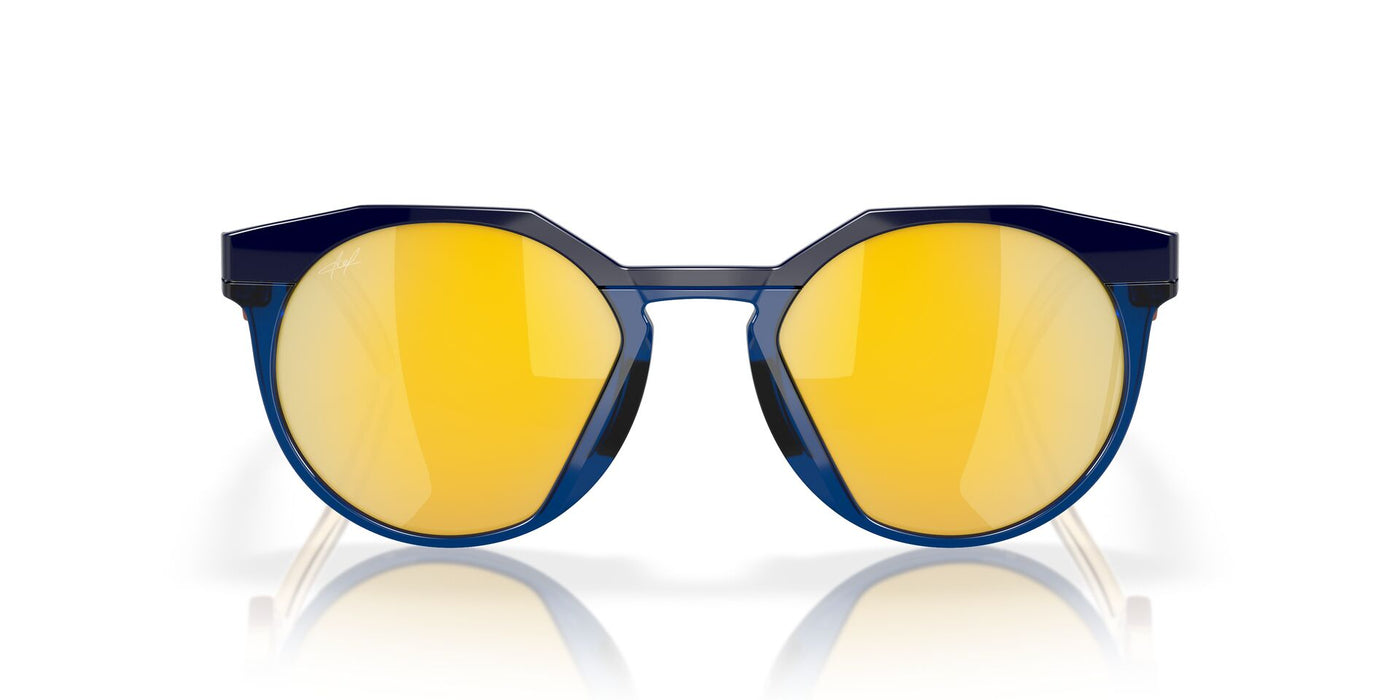 Oakley HSTN OO9242 Navy/Transparent Blue/Prizm 24K Polarised #colour_navy-transparent-blue-prizm-24k-polarised