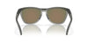 Oakley Frogskins Range OO9284 Matte Grey Smoke/Grey Ink/Prizm Ruby #colour_matte-grey-smoke-grey-ink-prizm-ruby