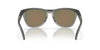 Oakley Frogskins Range OO9284 Matte Grey Smoke/Grey Ink/Prizm Ruby #colour_matte-grey-smoke-grey-ink-prizm-ruby