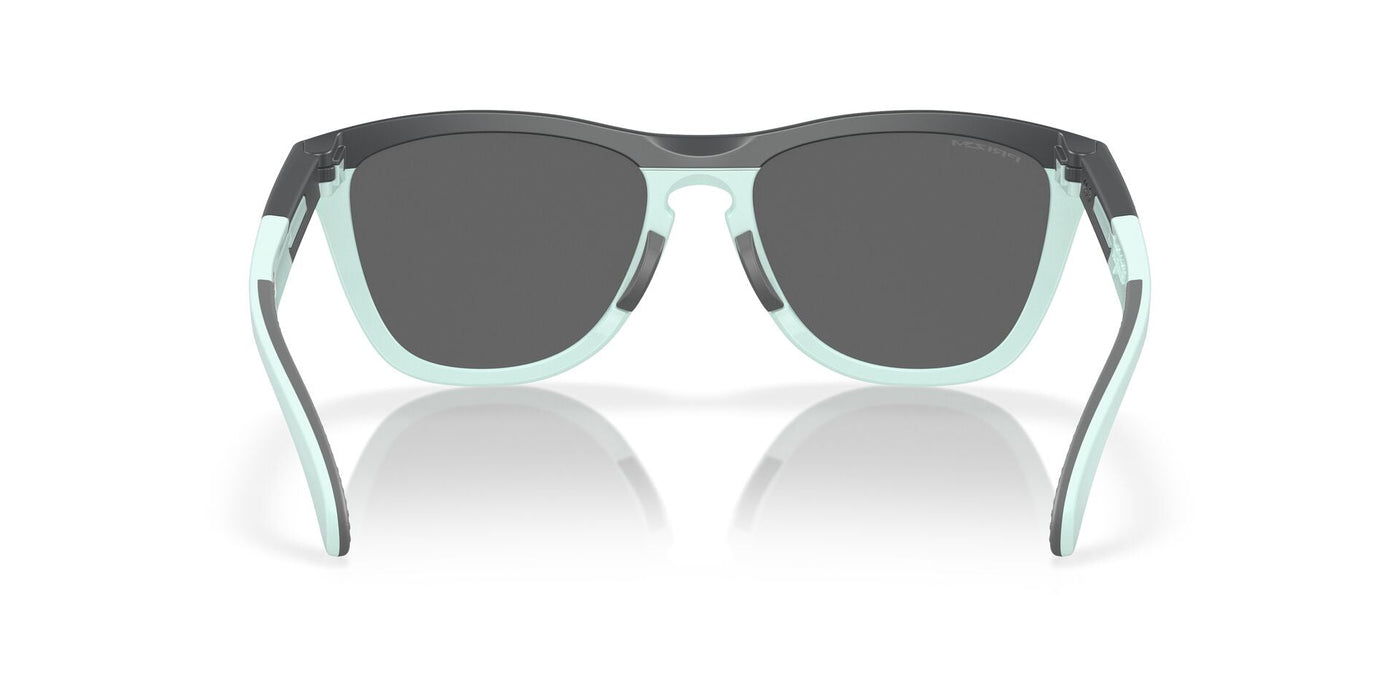 Oakley Frogskins Range OO9284 Matte Carbon/Blue Milkshake/Prizm Black #colour_matte-carbon-blue-milkshake-prizm-black