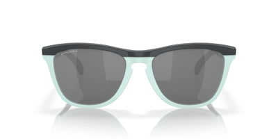 Oakley Frogskins Range OO9284 Matte Carbon/Blue Milkshake/Prizm Black #colour_matte-carbon-blue-milkshake-prizm-black