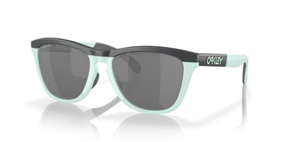 Oakley Frogskins Range OO9284 Matte Carbon/Blue Milkshake/Prizm Black #colour_matte-carbon-blue-milkshake-prizm-black